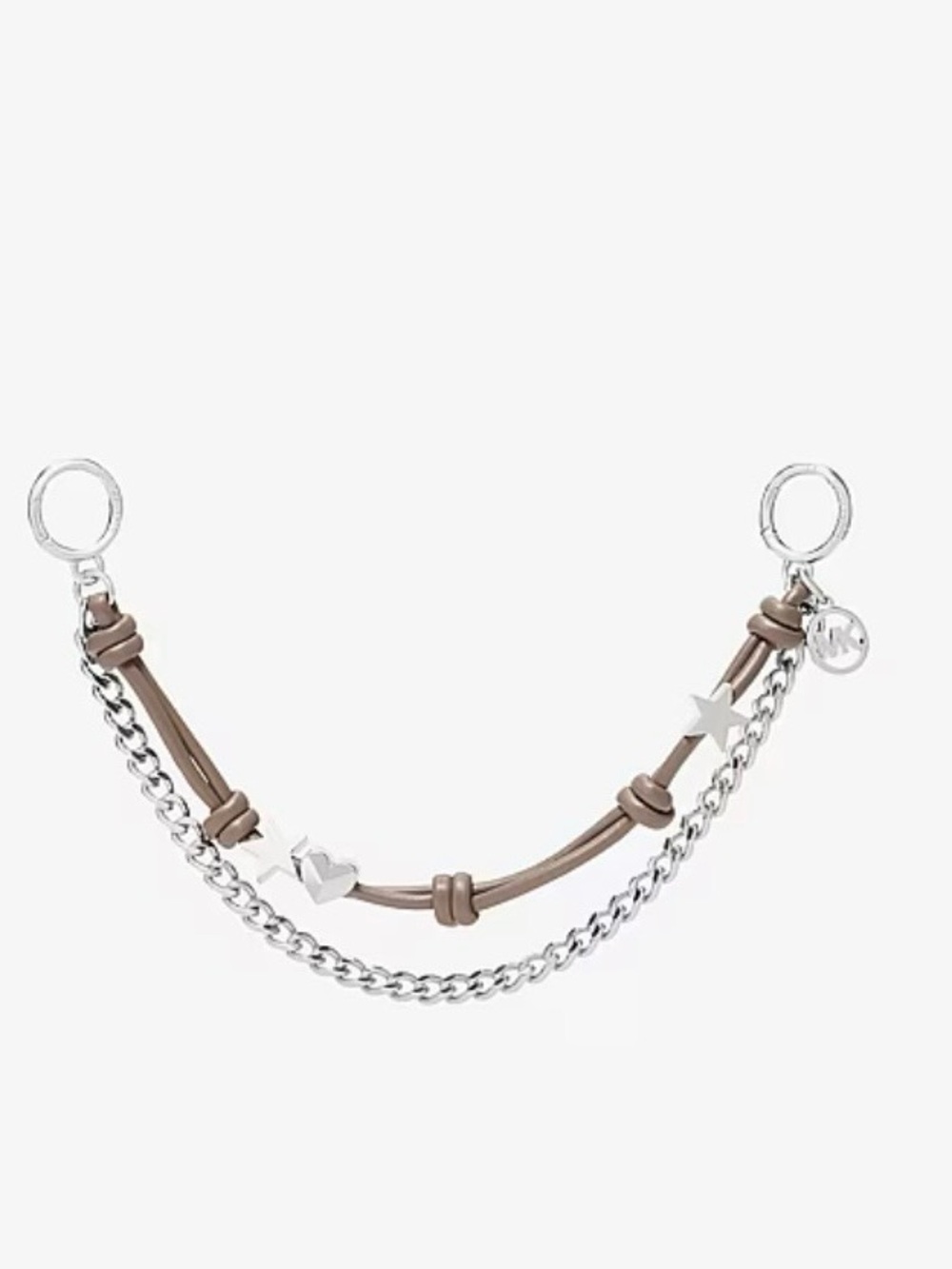 Michael Kors Bag Charm Chain- Mushroom